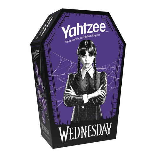 YAHTZEE®: Wednesday - Trò chơi xúc xắc chủ đề Wednesday Addams - The Op Games