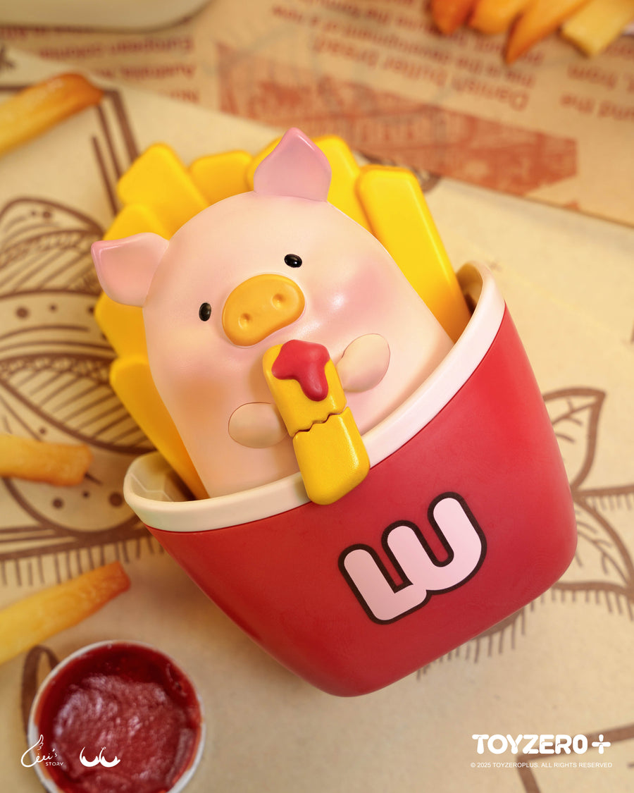 Lulu The Piggy - Hamburger Express Delivery Moveable Blind Box Series - Mô Hình Heo Lulu Giao Hamburger TOYZERO+ - Hình ảnh chi tiết 2