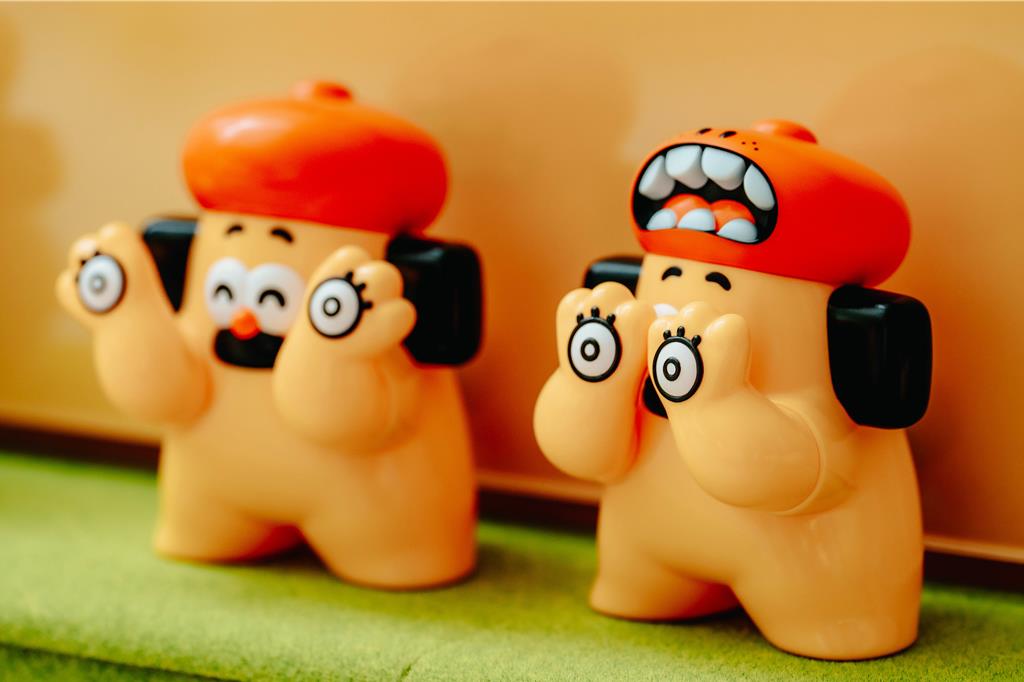 Ohige no Pon x Grape Brain Figurine - Mô Hình Sofubi Nghệ Thuật Chính Hãng - Hình ảnh bổ sung 9