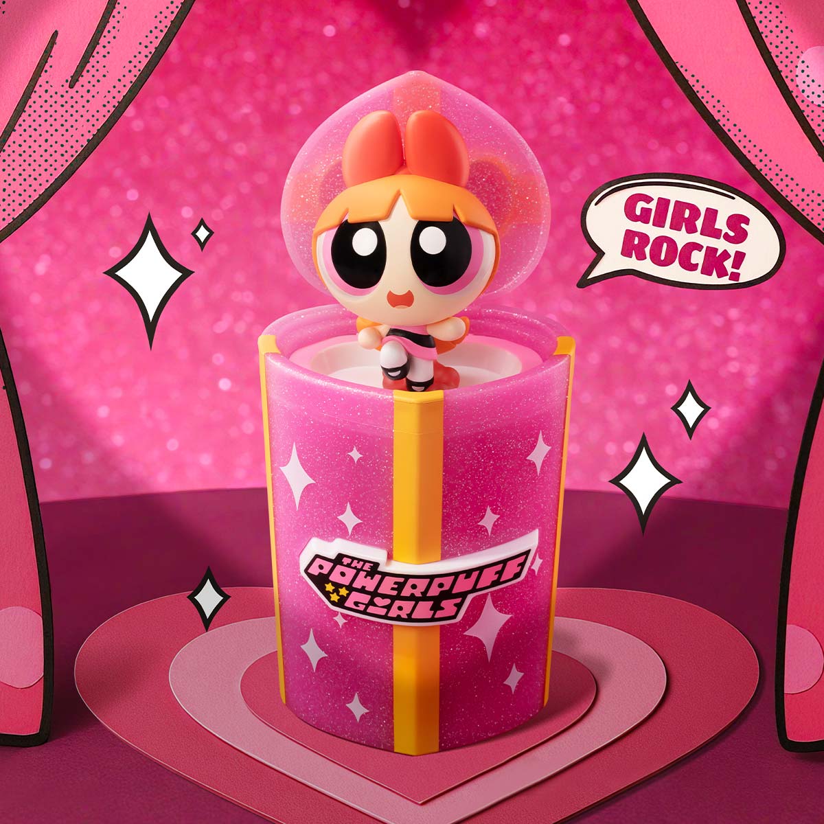 Đồ chơi mô hình nhân vật The Powerpuff Girls Party Surprise Series Figures - POP MART
