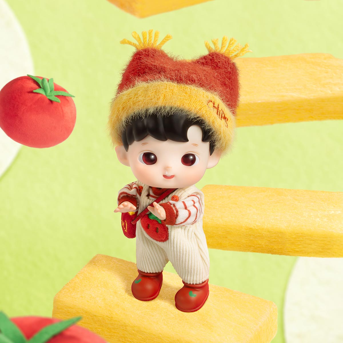 Đồ chơi mô hình nv HACIPUPU Little Foodie Series 1/12 Action Figure