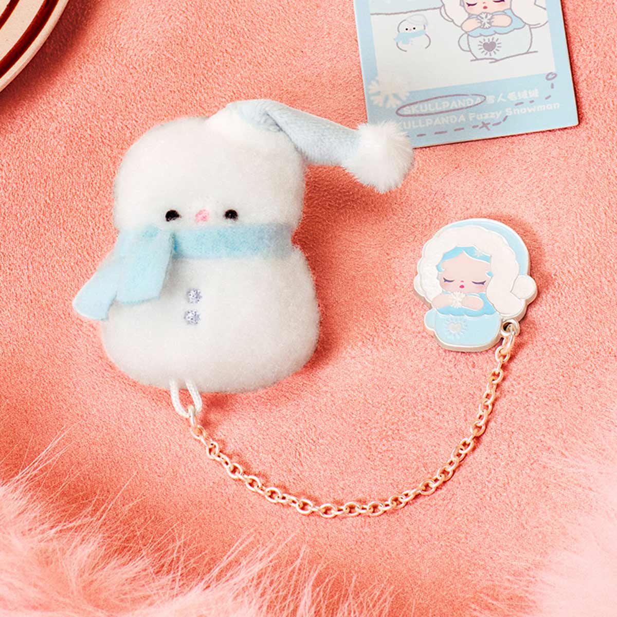 Miếng Dán Tủ Lạnh Nam Châm POP BEAN Fluffy & Cozy Series - Blind Box