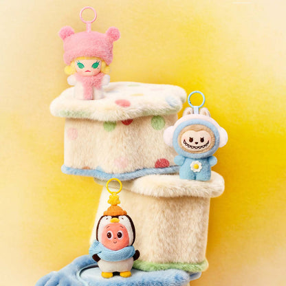 Đồ chơi mô hình nv POP BEAN Fluffy & Cozy Series-Plush Pendant Blind Box