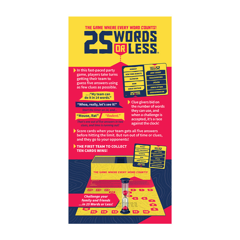 25 Words or Less (2025) - Board Game Tiệc Tùng Ngôn Ngữ - The Op Games
