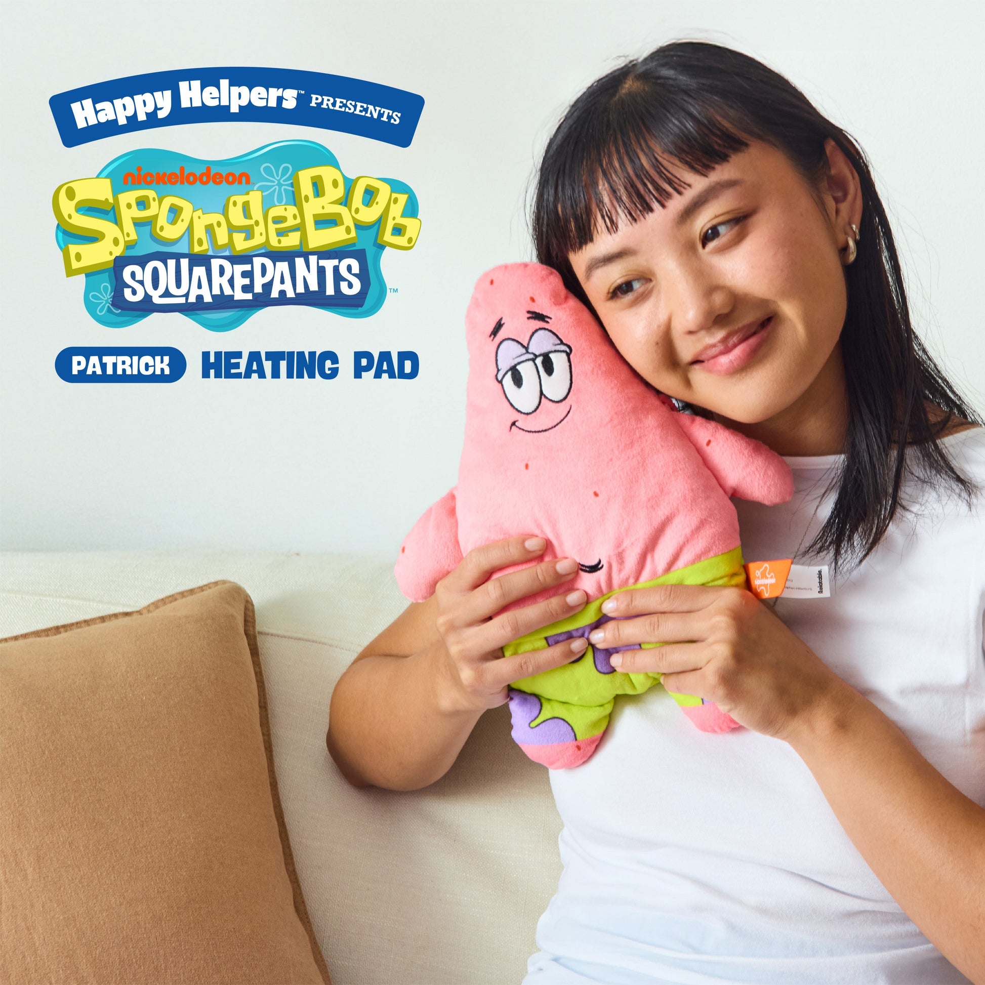 Happy Helpers Patrick By Relatable - Túi Chườm Nóng Patrick Star - Hình ảnh chi tiết 2