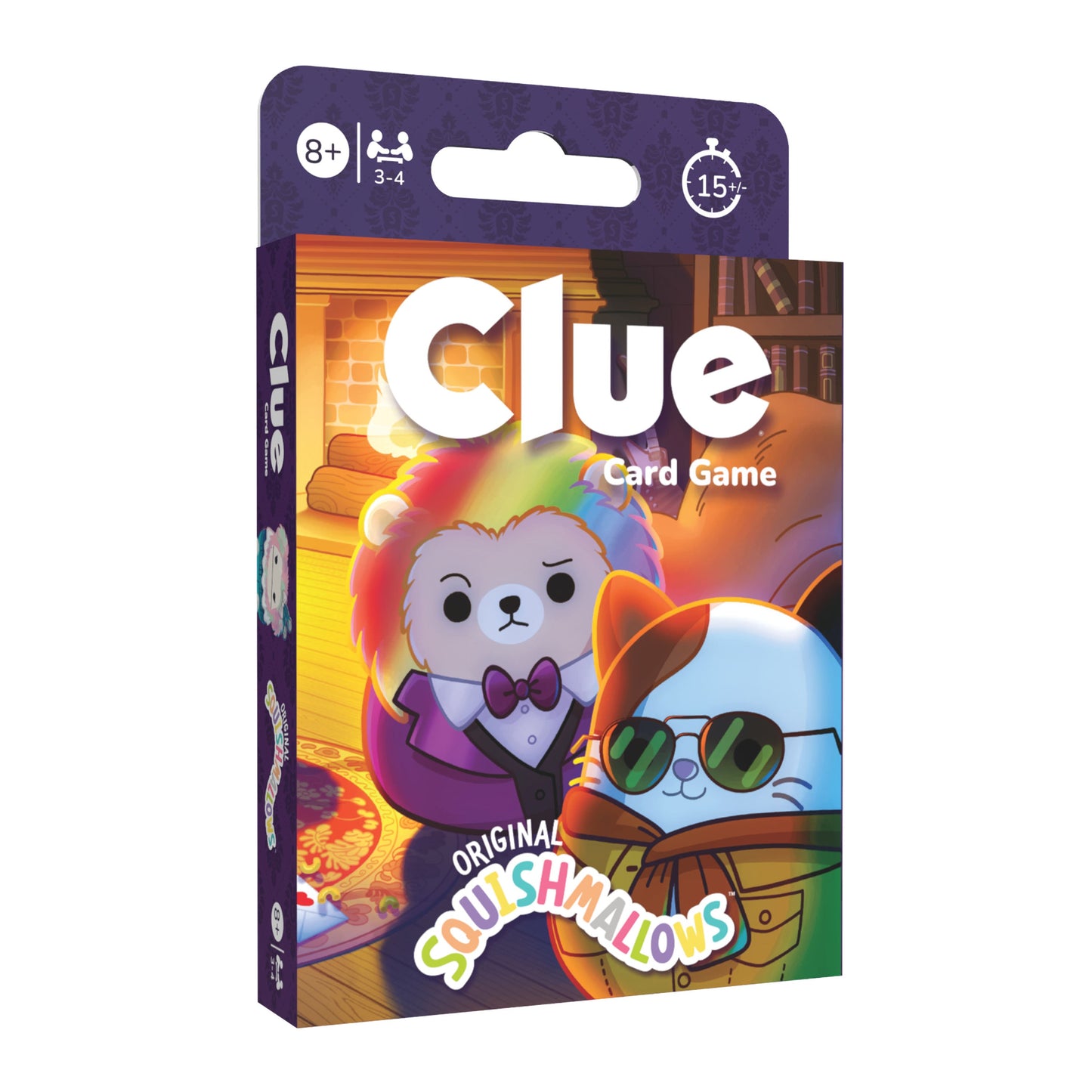 CLUE® CARD GAME: Original Squishmallows™ - Trò chơi thẻ bài trinh thám - The Op Games