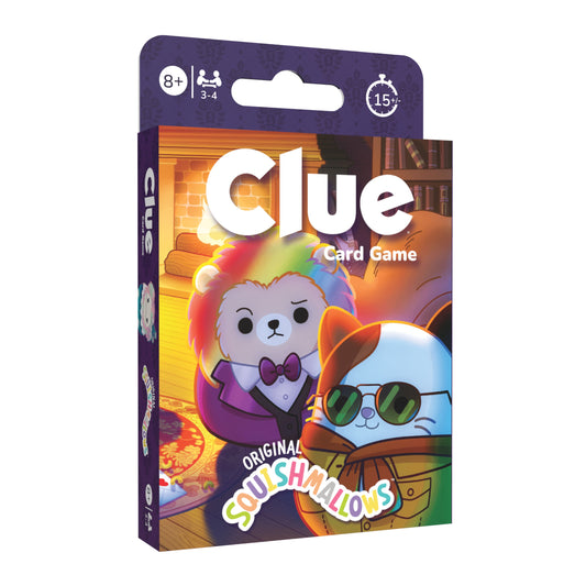 CLUE® CARD GAME: Original Squishmallows™ - Trò chơi thẻ bài trinh thám - The Op Games