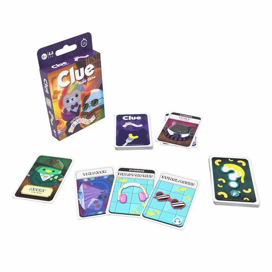 CLUE® CARD GAME: Original Squishmallows™ - Trò chơi thẻ bài trinh thám - The Op Games