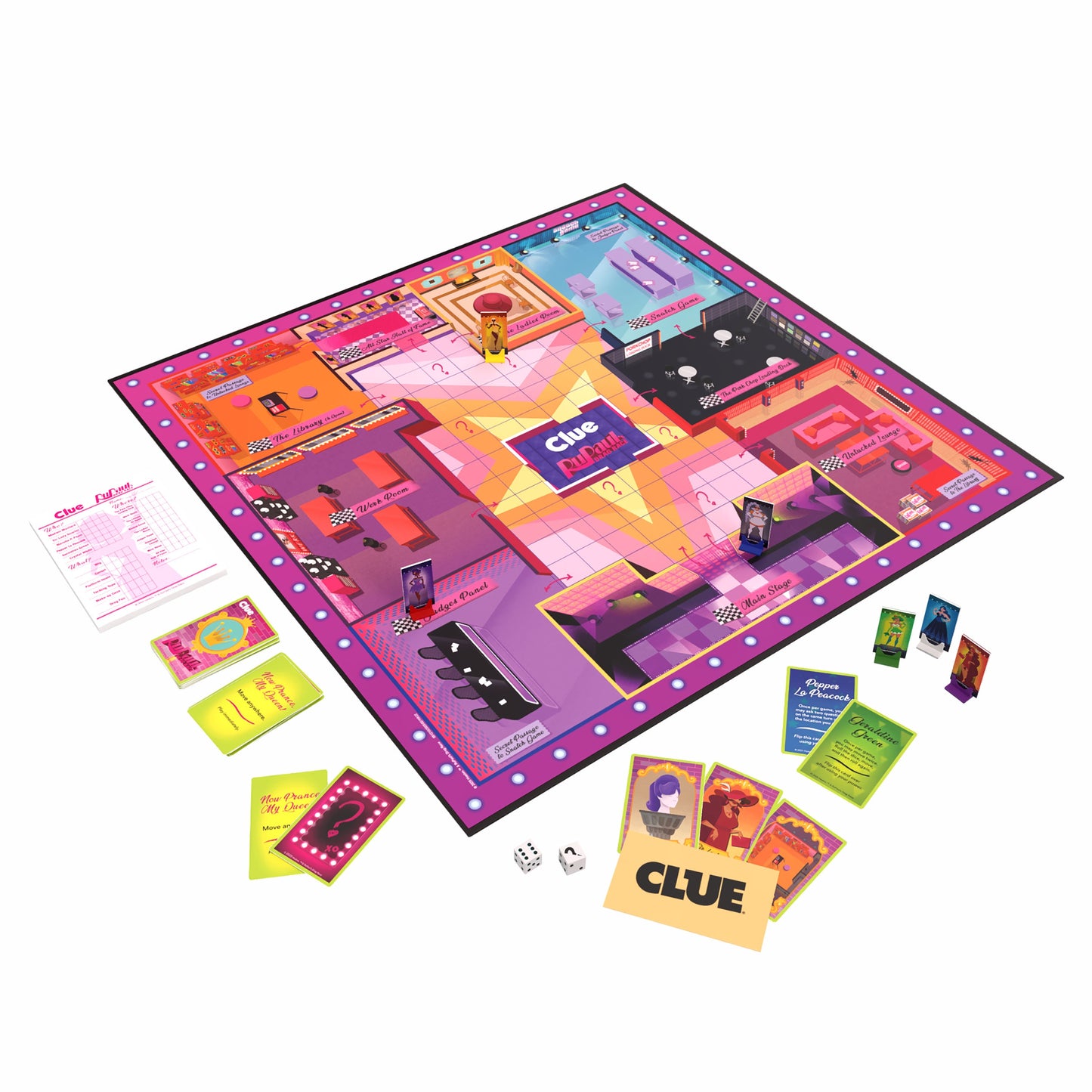 CLUE®: RuPaul’s Drag Race - Board game giải đố trinh thám - Hasbro & The Op Games
