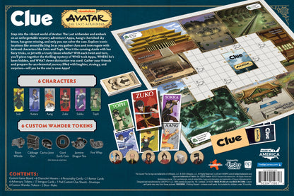 CLUE®: Avatar: The Last Airbender - Board Game Giải Đố Bí Ẩn - The Op Games