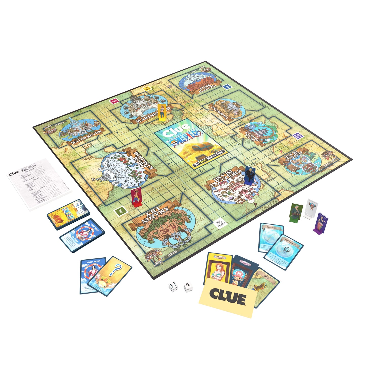 CLUE®: One Piece - Trò chơi giải đố Board Game - The Op Games