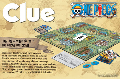 CLUE®: One Piece - Trò chơi giải đố Board Game - The Op Games