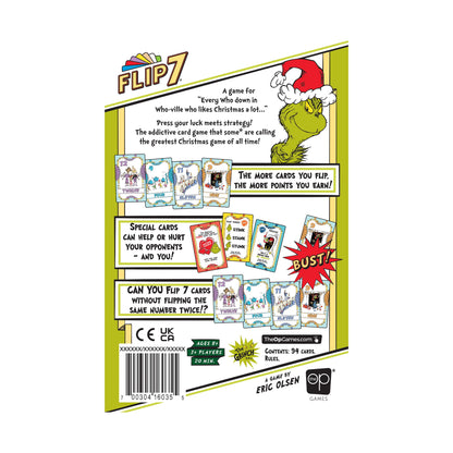 Flip 7™: Grinch Edition - Trò chơi thẻ bài thử vận may - The Op Games