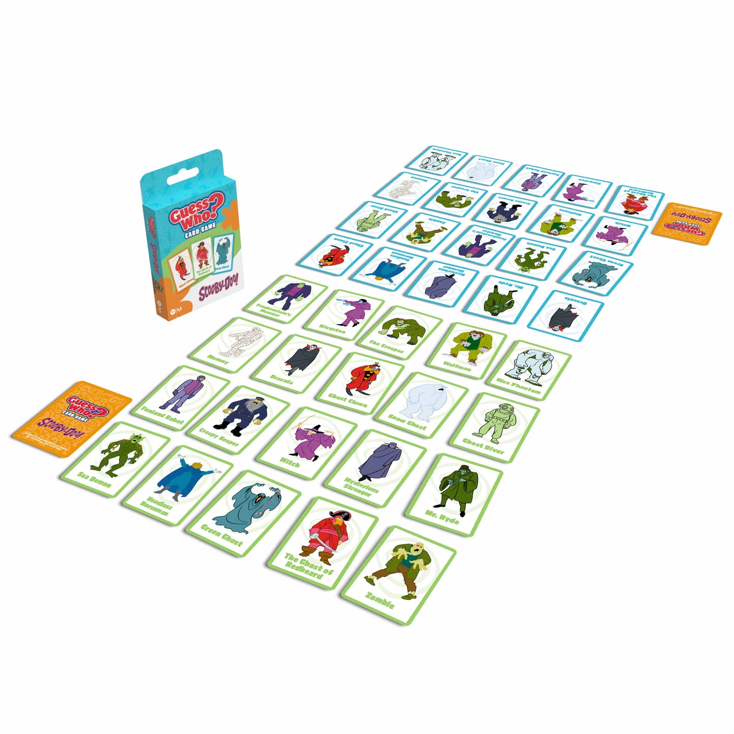 GUESS WHO?® Card Game: Scooby-Doo! - Trò chơi thẻ bài suy luận - The Op Games