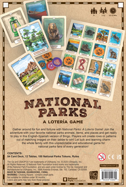 Lotería: National Parks