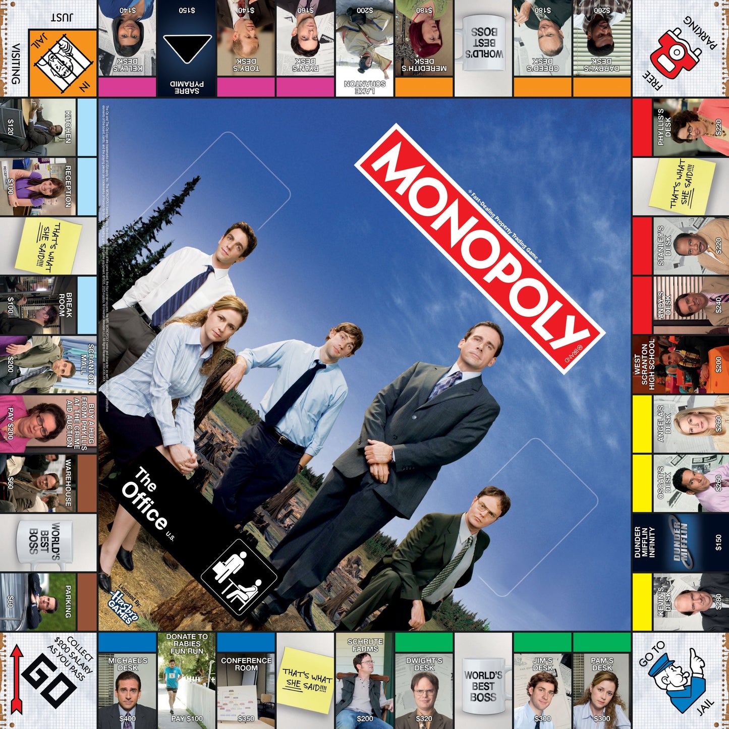 MONOPOLY®: The Office - Trò chơi Cờ tỷ phú phiên bản Văn phòng - The Op Games