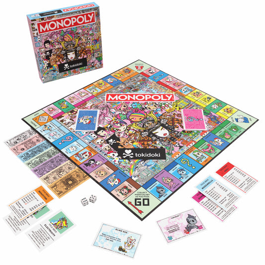 MONOPOLY®: tokidoki - Trò chơi cờ tỷ phú - The Op Games