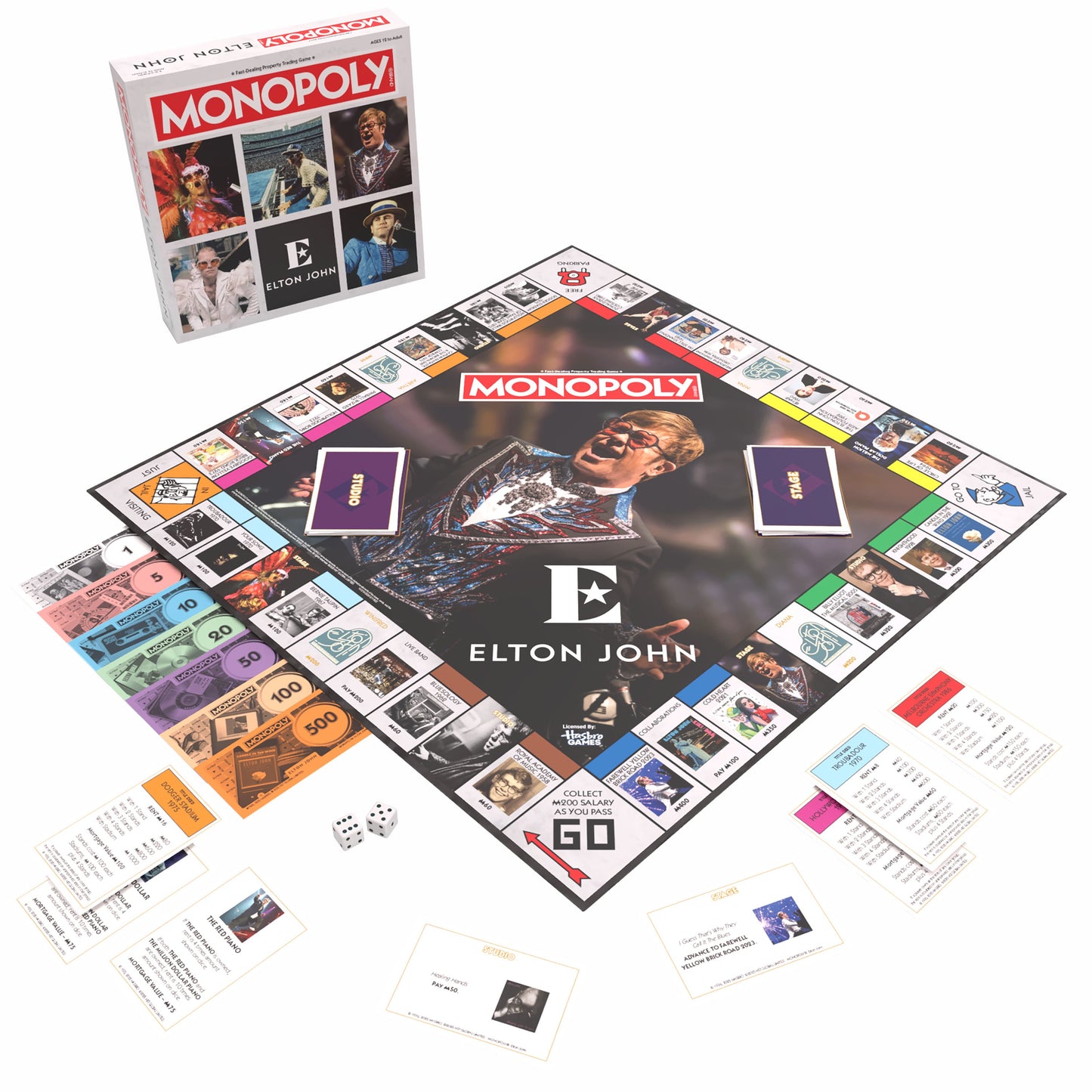 MONOPOLY®: Elton John - Cờ Tỷ Phú Bản Đặc Biệt - The Op Games