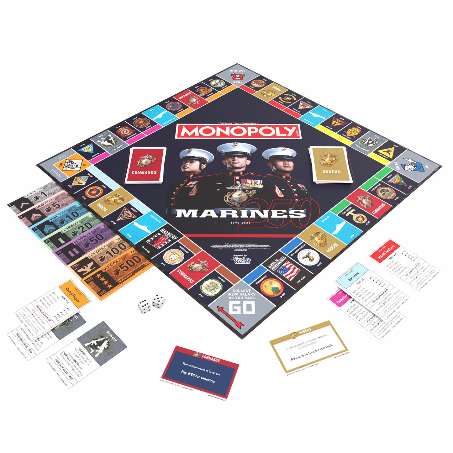 MONOPOLY®: Marines 250th Anniversary - Cờ tỷ phú bản kỷ niệm 250 năm - The Op Games