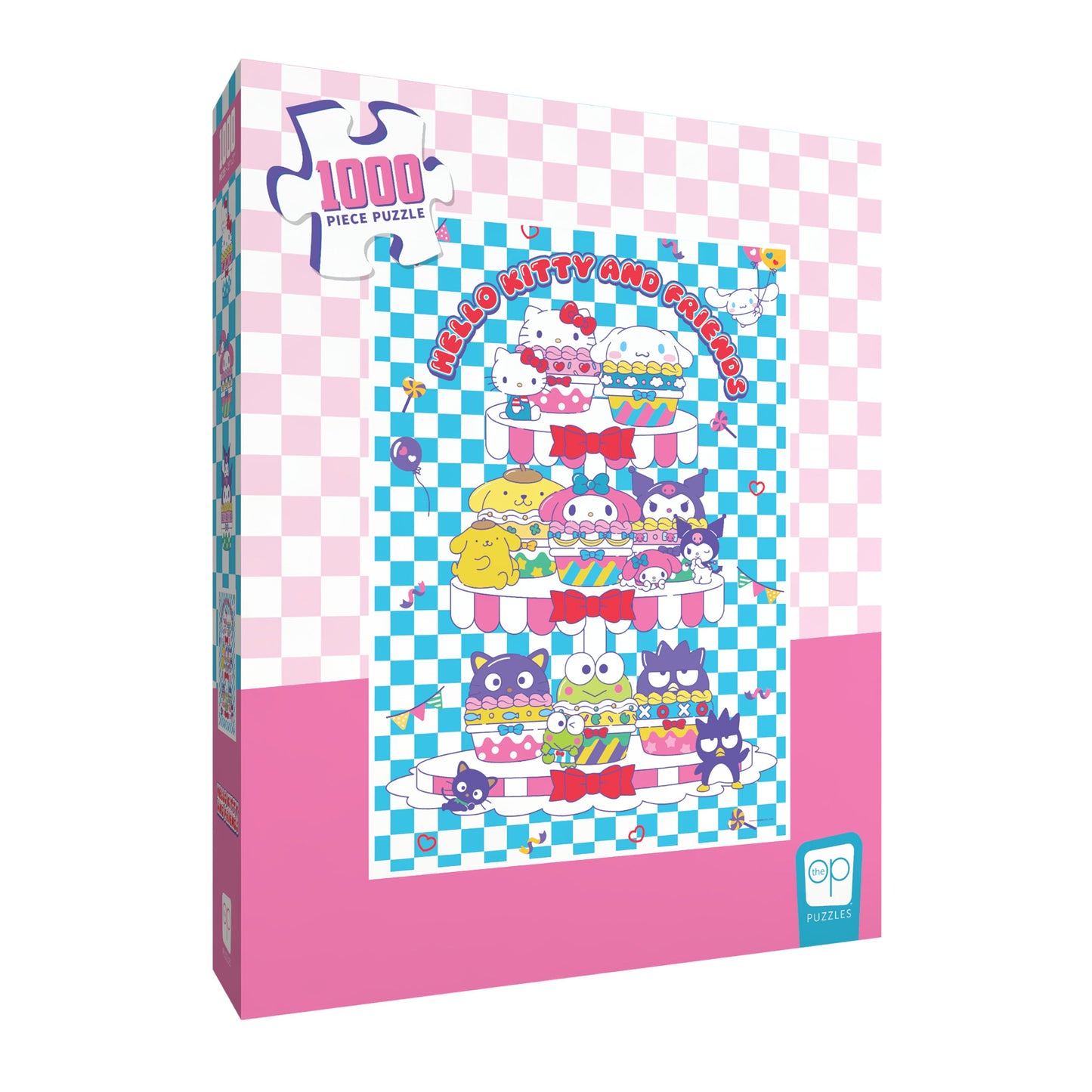 Hello Kitty® and Friends "Sweet Cupcakes" 1,000 Piece Puzzle - Bộ xếp hình 1.000 mảnh - The Op Games
