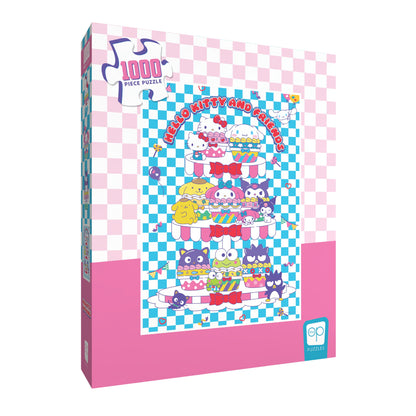 Hello Kitty® and Friends "Sweet Cupcakes" 1,000 Piece Puzzle - Bộ xếp hình 1.000 mảnh - The Op Games