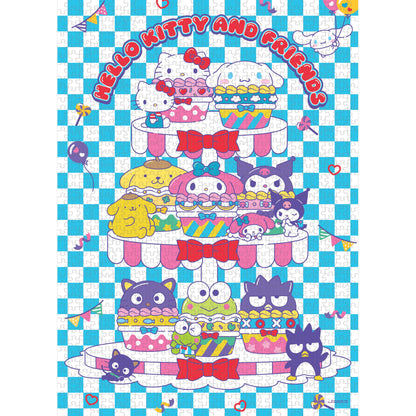 Hello Kitty® and Friends "Sweet Cupcakes" 1,000 Piece Puzzle - Bộ xếp hình 1.000 mảnh - The Op Games