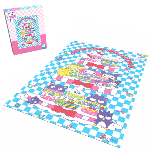 Hello Kitty® and Friends "Sweet Cupcakes" 1,000 Piece Puzzle - Bộ xếp hình 1.000 mảnh - The Op Games