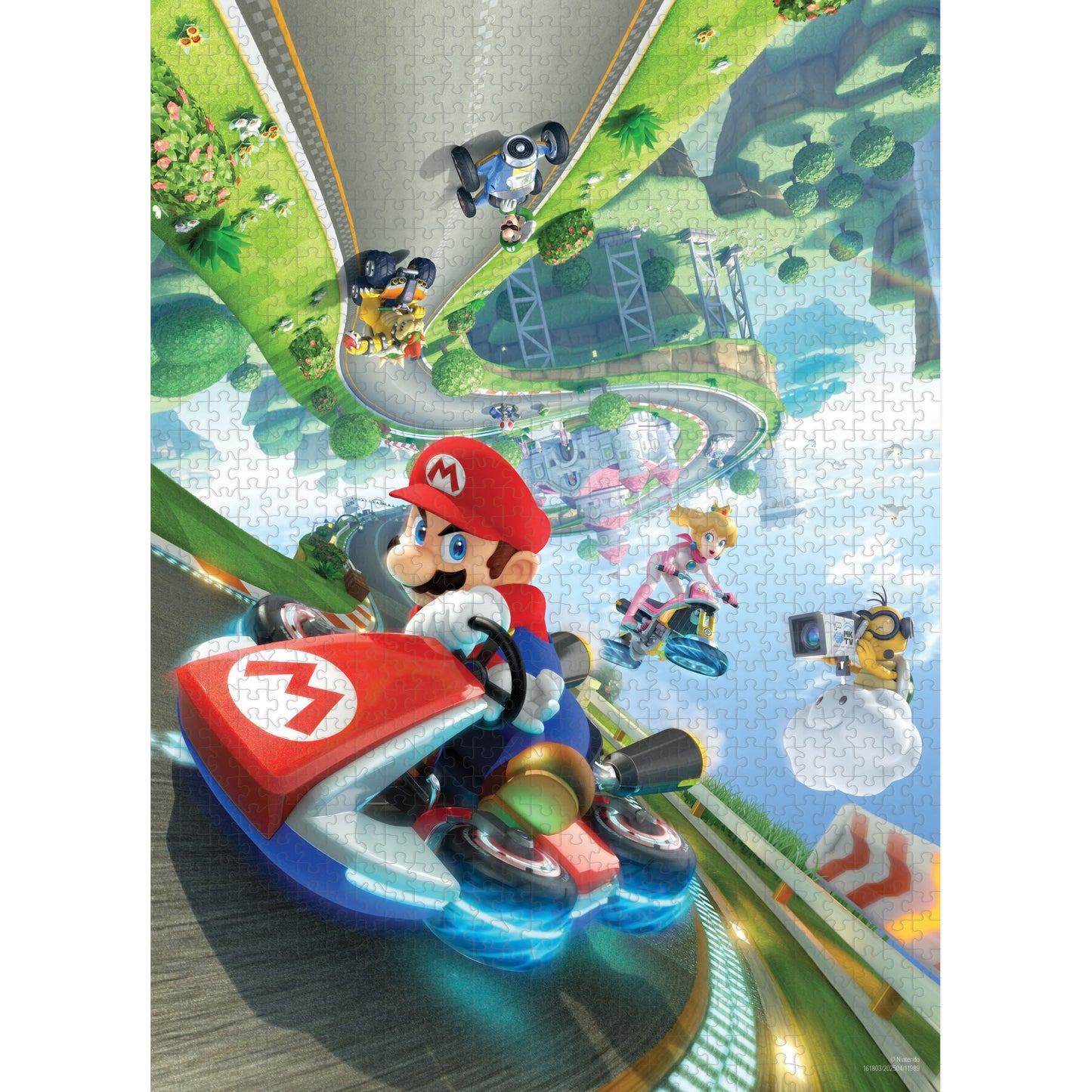 Mario Kart "Anti-Gravity" 1,000 Piece Puzzle - Đồ chơi xếp hình 1000 mảnh - The Op Games - Góc nhìn khác 3