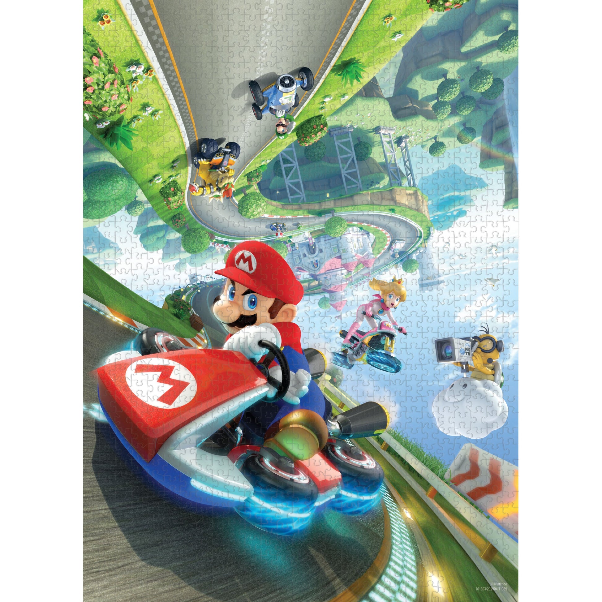 Mario Kart "Anti-Gravity" 1,000 Piece Puzzle - Đồ chơi xếp hình 1000 mảnh - The Op Games - Góc nhìn khác 3
