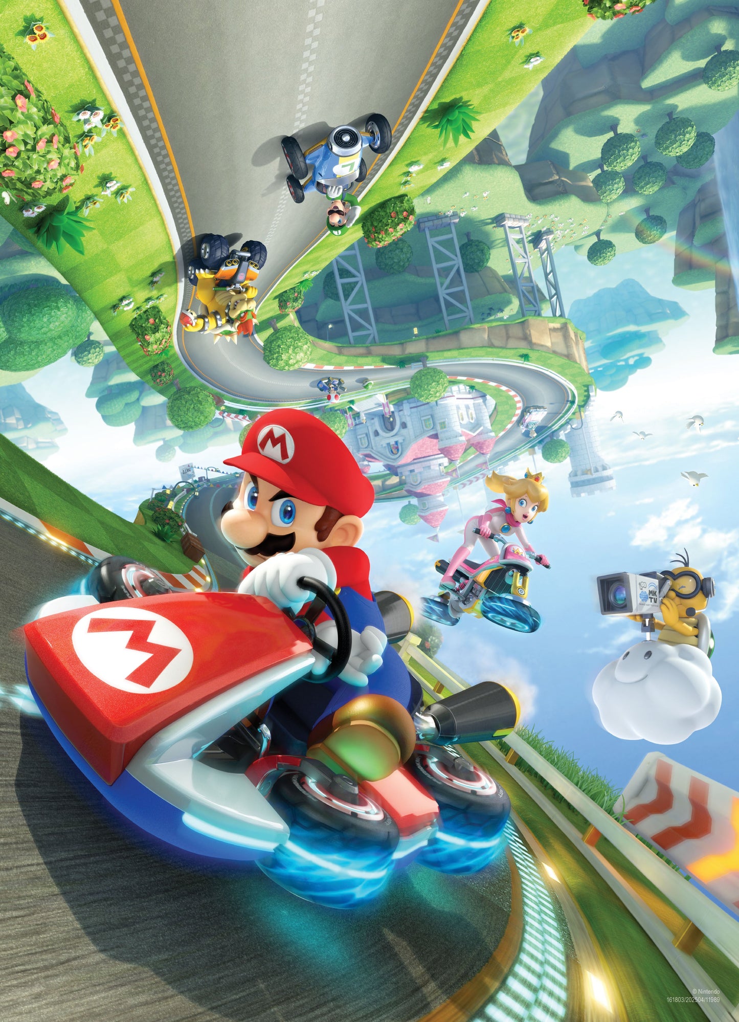 Mario Kart "Anti-Gravity" 1,000 Piece Puzzle - Đồ chơi xếp hình 1000 mảnh - The Op Games - Hình ảnh bổ sung 4
