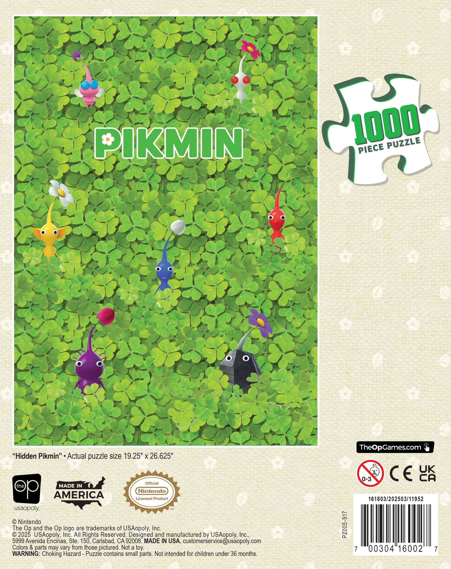 "Hidden Pikmin" 1,000 Piece Puzzle - Trò chơi ghép hình 1000 mảnh - The Op Games
