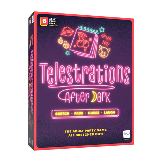 Telestrations® After Dark® 6 Player (2nd Edition) - Trò chơi vẽ hình người lớn 18+ - The Op Games