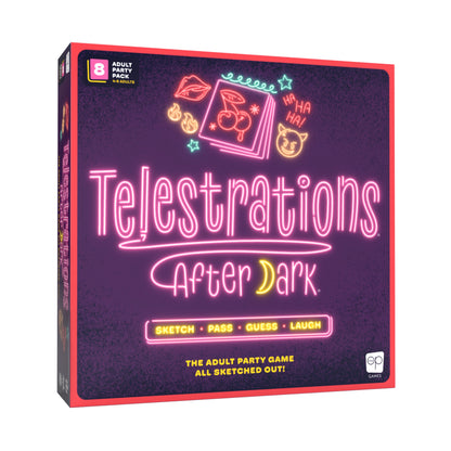Telestrations® After Dark® 8 Player (2nd Edition) - Board Game Vẽ Hình Đoán Chữ 18+ - The Op Games