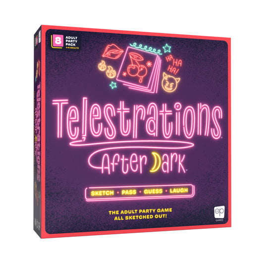 Telestrations® After Dark® 8 Player (2nd Edition) - Board Game Vẽ Hình Đoán Chữ 18+ - The Op Games