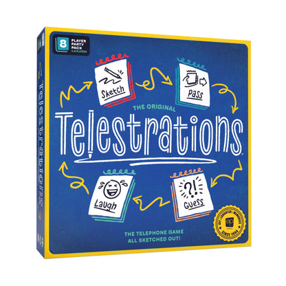 Telestrations® 8 Player (2nd Edition) - Board game vẽ hình đoán chữ - The Op Games