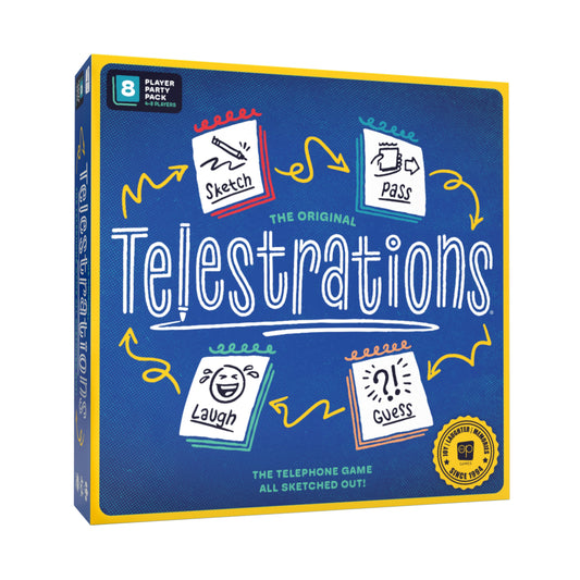 Telestrations® 8 Player (2nd Edition) - Board game vẽ hình đoán chữ - The Op Games