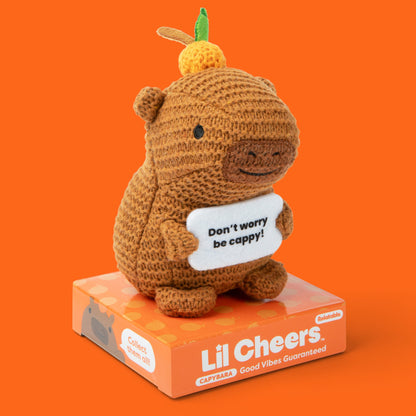 Lil Cheers Capybara – Thú Bông Len Móc Trang Trí – Relatable