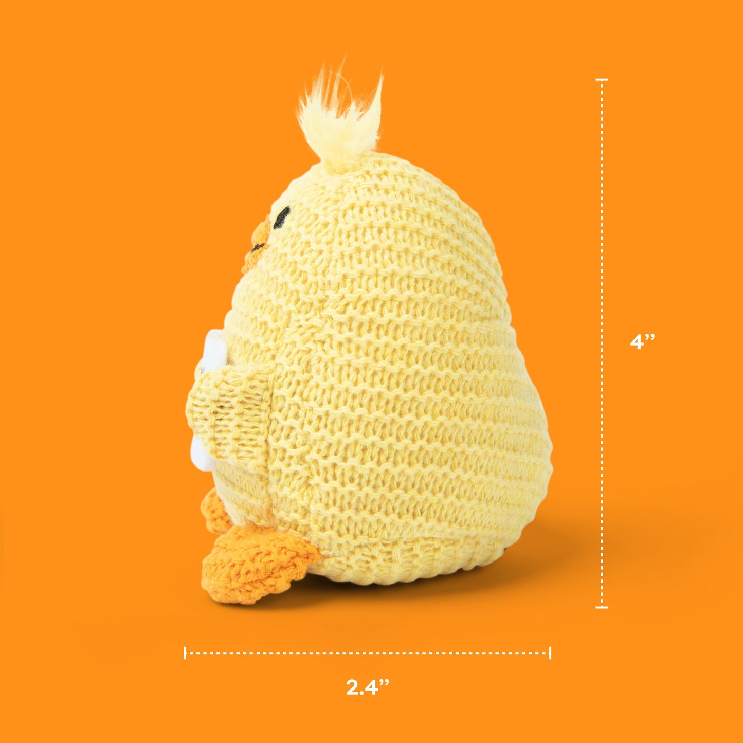 Lil Cheers Duck – Thú Nhồi Bông Crochet Tích Cực Relatable