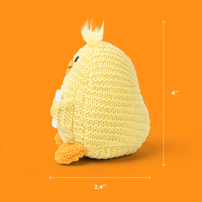 Lil Cheers Duck – Thú Nhồi Bông Crochet Tích Cực Relatable
