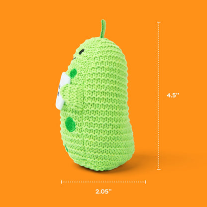 Lil Cheers Pickle – Thú Bông Len Crochet Quà Tặng Tích Cực Relatable - Hình ảnh bổ sung 6