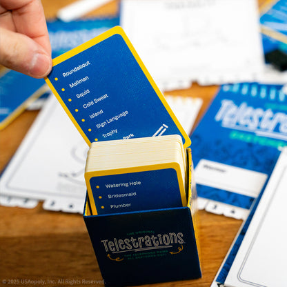 Telestrations® 12 Player (2nd Edition) - Board game vẽ hình đoán chữ cho nhóm lớn - The Op Games