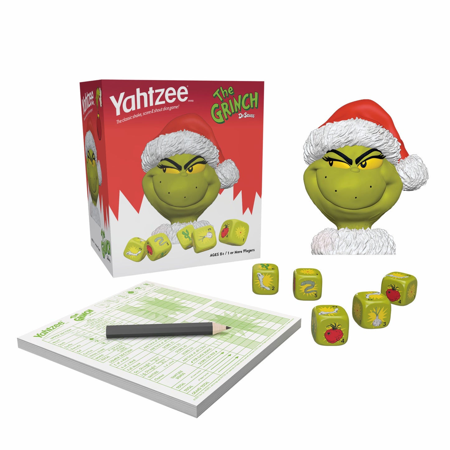 YAHTZEE®: Grinch - Trò chơi xúc xắc phiên bản Grinch - The Op Games