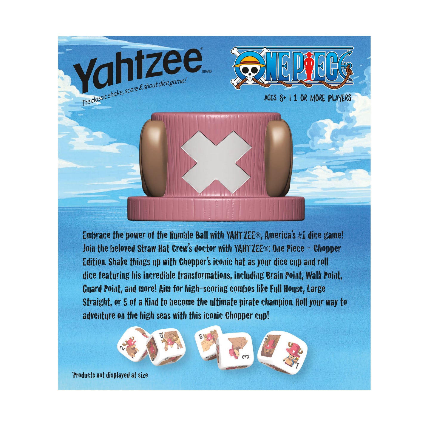 YAHTZEE®: One Piece - Chopper - Trò chơi gieo xúc xắc Anime - The Op Games