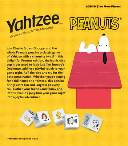 YAHTZEE®: Peanuts - Trò chơi xúc xắc Peanuts Gang - The Op Games