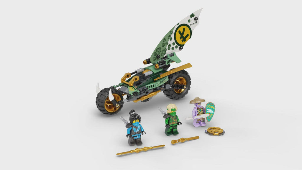 LEGO® NINJAGO® Lloyds Jungle Chopper Bike - Đồ chơi lắp ráp Xe Máy Rừng Rậm Của Lloyd - LEGO 71745 - Hình ảnh chi tiết 2