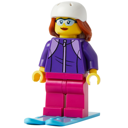 Minifigure The Skiing Champion - Nhân Vật Lego Nhà Vô Địch Trượt Tuyết - LEGO - Hình ảnh sản phẩm