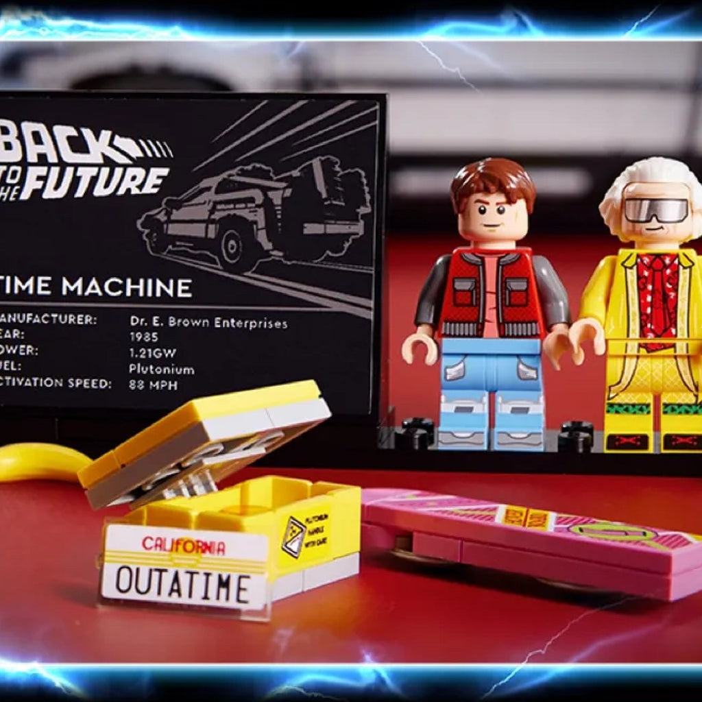 LEGO® Back to the Future Time Machine - Bộ lắp ráp Cỗ máy thời gian DeLorean 10300 - LEGO Icons