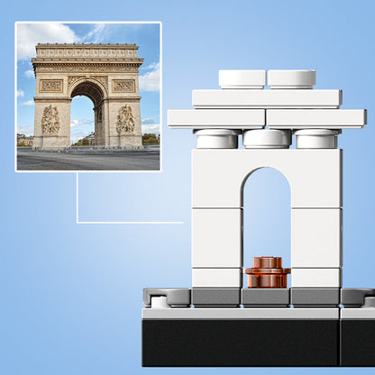 LEGO® Architecture Paris - Bộ Đồ Chơi Lắp Ráp Kiến Trúc Skyline - LEGO 21044 - Hình ảnh bổ sung 7