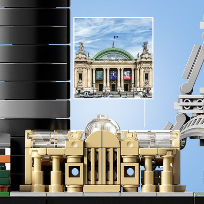 LEGO® Architecture Paris - Bộ Đồ Chơi Lắp Ráp Kiến Trúc Skyline - LEGO 21044 LEGO - ảnh 1 - LEGO Architecture