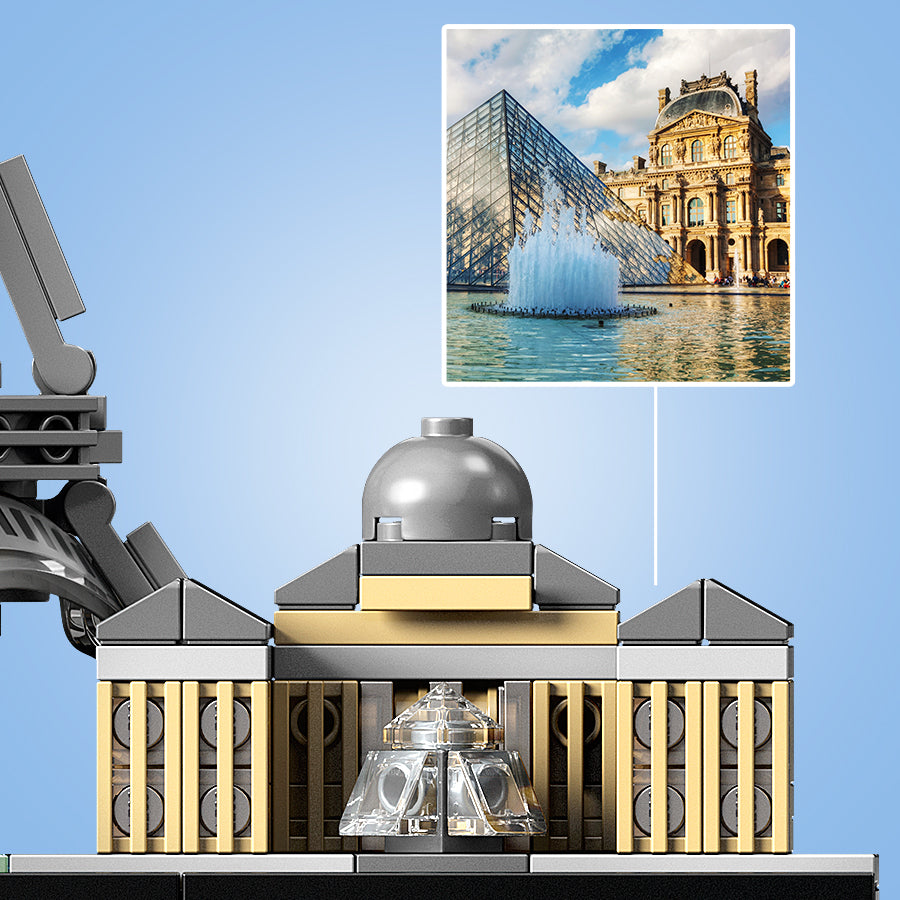 LEGO® Architecture Paris - Bộ Đồ Chơi Lắp Ráp Kiến Trúc Skyline - LEGO 21044 LEGO - ảnh 3 - LEGO Architecture